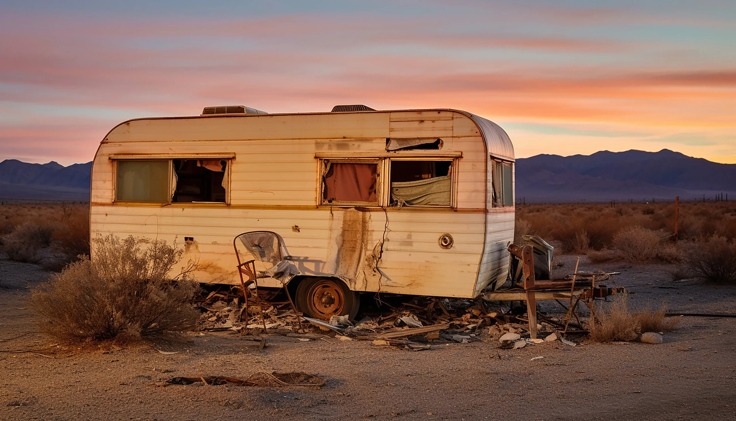 caravane epave